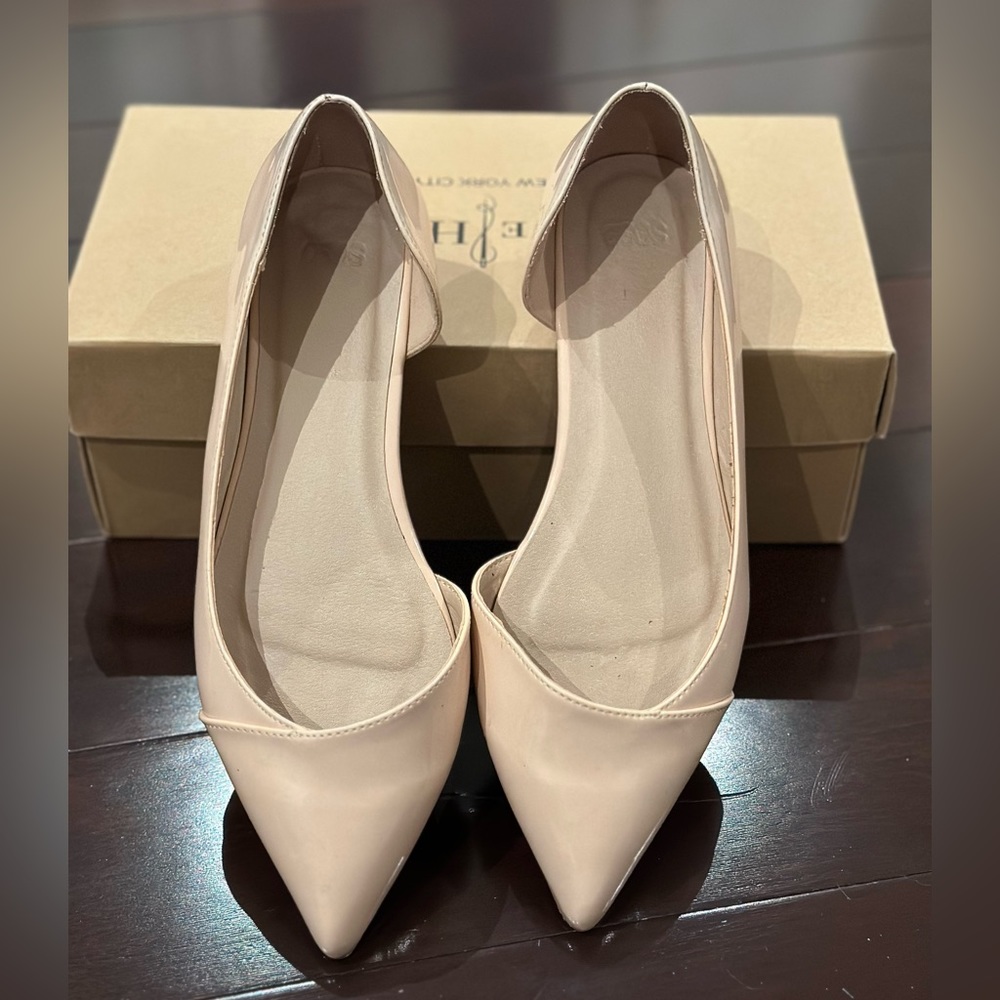 ASOS light pink flats